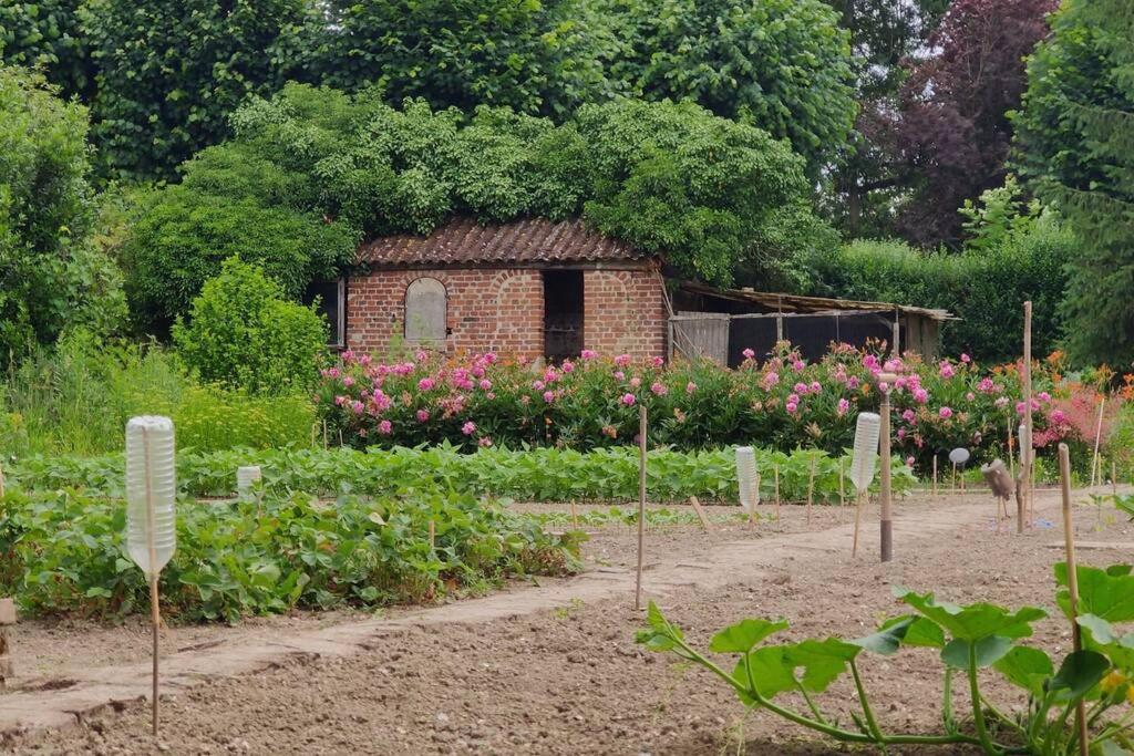 Uw Eigen Boerderij Bij Le Moulin De La Place Hargicourt Exterior foto